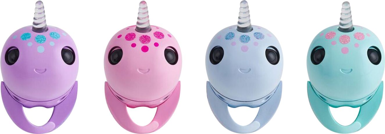WowWee - Light Up Narwhal by Fingerlings Figure - Styles May Vary