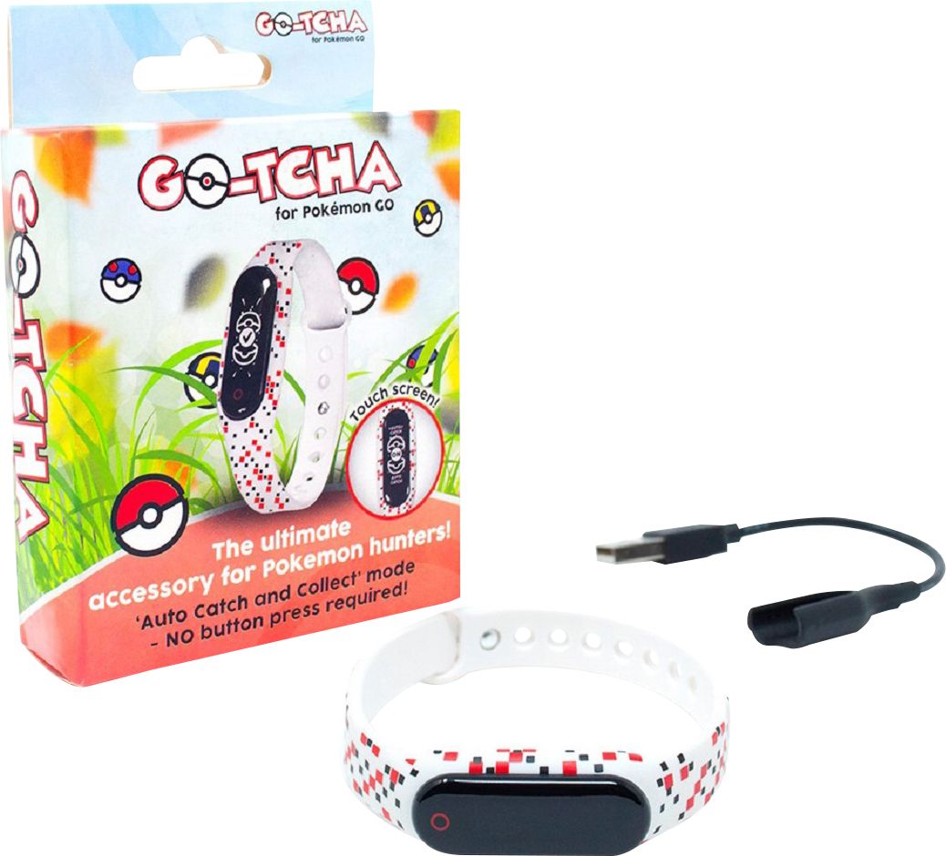 Best Buy Go Tcha Bracelet For Pokemon Go Game Red Black White Eb526