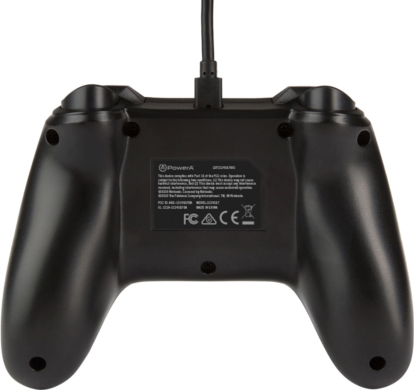PowerA Wired Controller for Nintendo Switch Black 1511370-01 