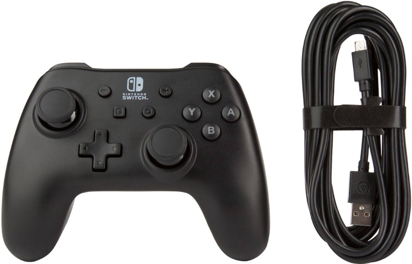 Alt View 14. PowerA - Wired Controller for Nintendo Switch - Black.