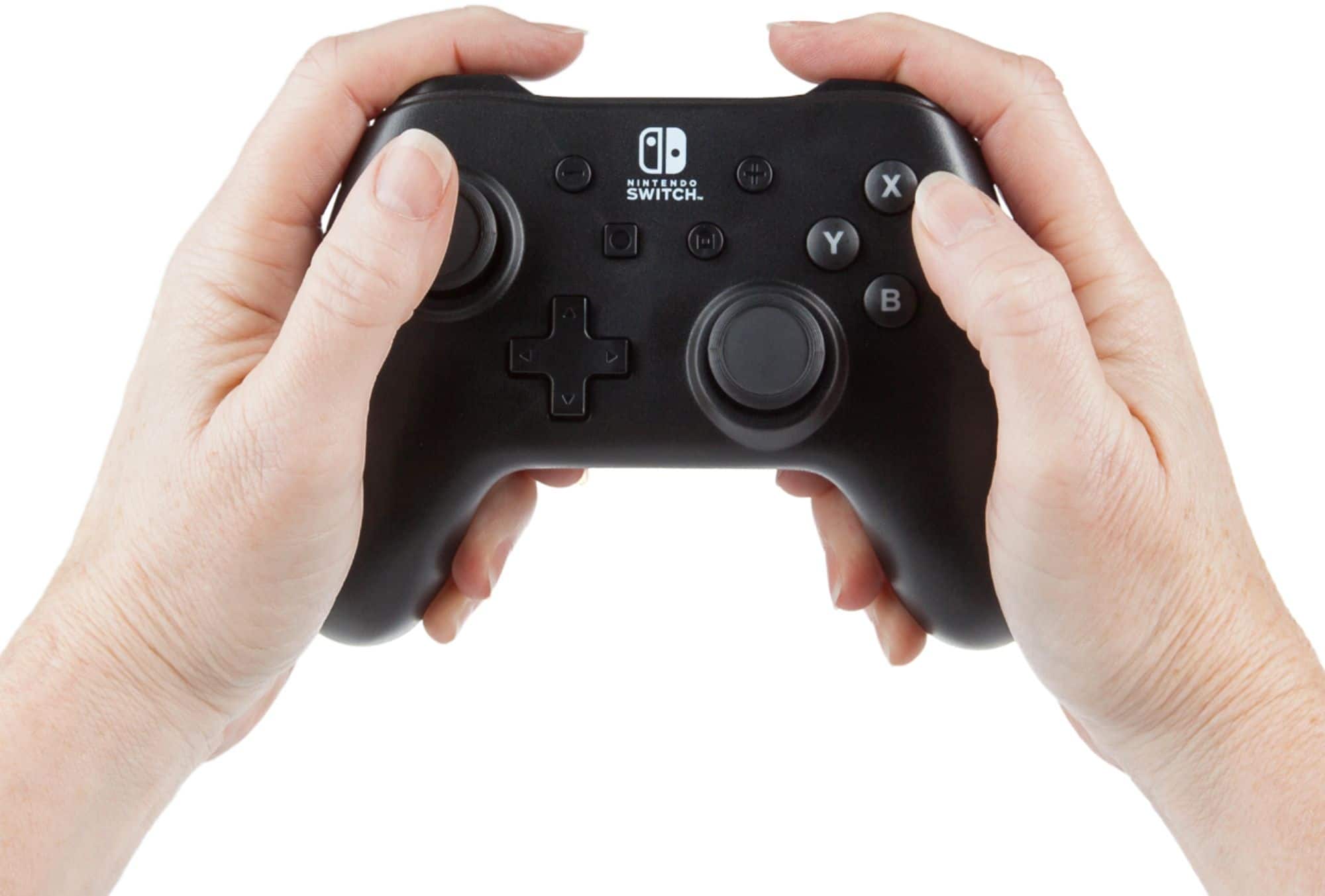 Alt View 16. PowerA - Wired Controller for Nintendo Switch - Black.