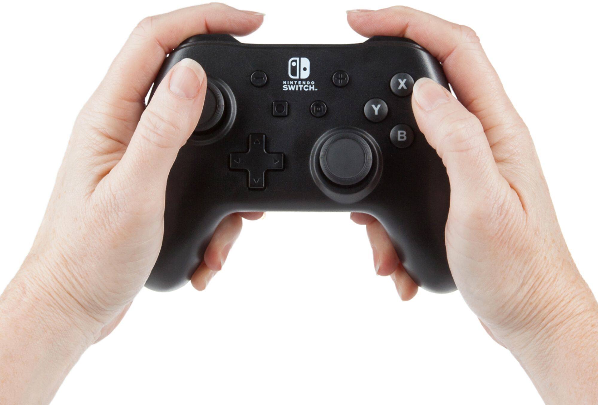 Alt View 16. PowerA - Wired Controller for Nintendo Switch - Black.