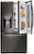 Alt View Zoom 12. LG - 21.9 Cu. Ft. French Door-in-Door Counter-Depth Refrigerator - Black stainless steel.