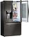 Alt View Zoom 23. LG - 21.9 Cu. Ft. French Door-in-Door Counter-Depth Refrigerator - Black stainless steel.