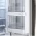 Alt View Zoom 27. LG - 21.9 Cu. Ft. French Door-in-Door Counter-Depth Refrigerator - Black stainless steel.