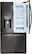 Alt View 31. LG - 21.9 Cu. Ft. French Door-in-Door Counter-Depth Smart Refrigerator with InstaView - Black Stainless Steel.