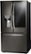 Left Zoom. LG - 21.9 Cu. Ft. French Door-in-Door Counter-Depth Refrigerator - Black stainless steel.