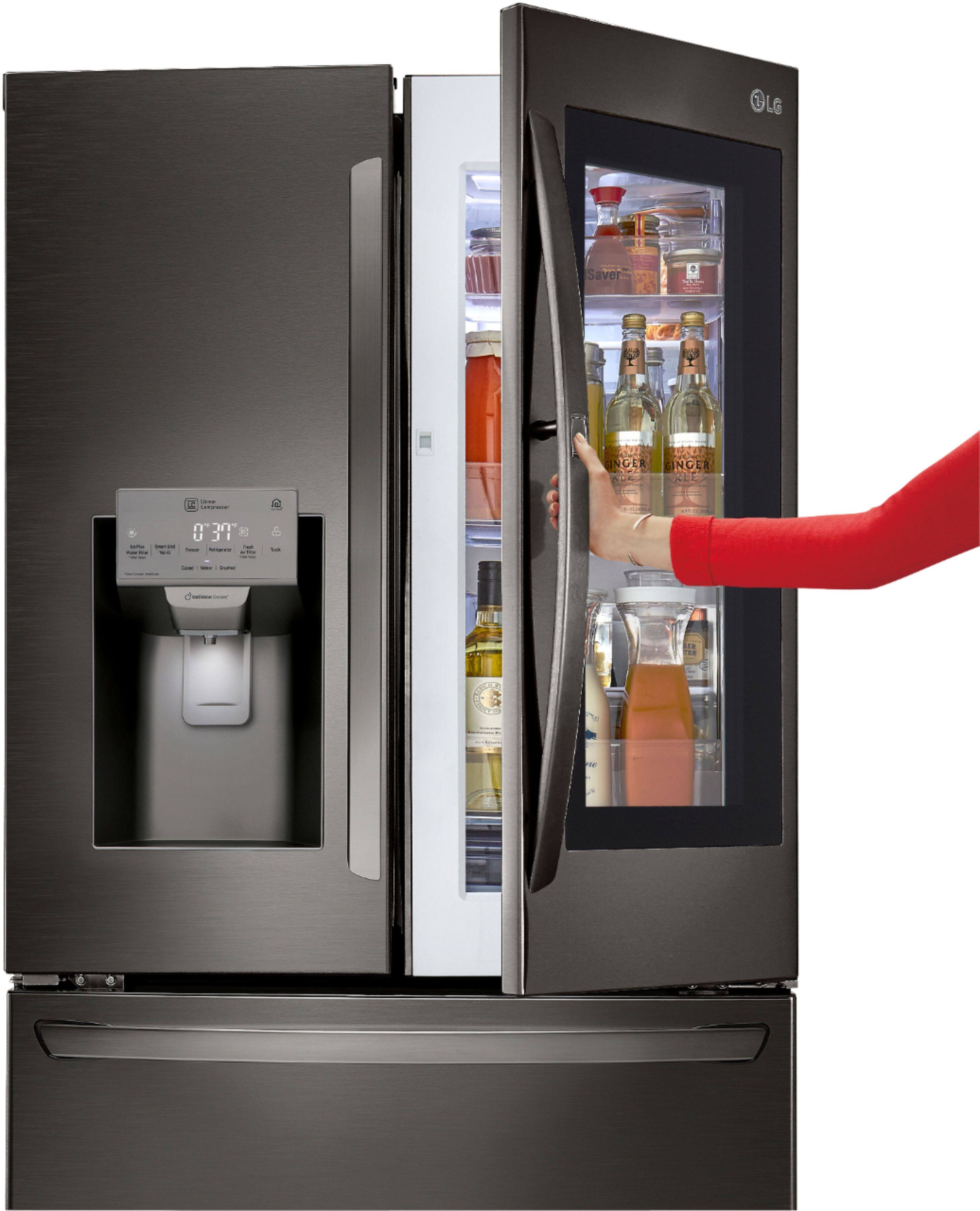 Best Buy LG 26 Cu. Ft. French DoorinDoor Smart Refrigerator with