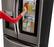 Alt View 17. LG - 26 Cu. Ft. French Door-in-Door Smart Refrigerator with Dual Ice Maker and InstaView - Black Stainless Steel.