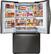 Alt View 1. LG - 26 Cu. Ft. French Door-in-Door Smart Refrigerator with Dual Ice Maker and InstaView - Black Stainless Steel.