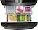 Alt View 3. LG - 26 Cu. Ft. French Door-in-Door Smart Refrigerator with Dual Ice Maker and InstaView - Black Stainless Steel.