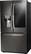 Left. LG - 26 Cu. Ft. French Door-in-Door Smart Refrigerator with Dual Ice Maker and InstaView - Black Stainless Steel.