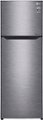 Front Zoom. LG - 11.1 Cu. Ft. Top-Freezer Refrigerator - Platinum silver.