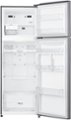 Alt View Zoom 12. LG - 11.1 Cu. Ft. Top-Freezer Refrigerator - Platinum silver.