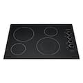 Frigidaire - 30" Built-In Electric 4 Burner Cooktop with Quick Boil and SpaceWise Element - Black