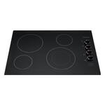 Frigidaire - 30" Built-In Electric 4 Burner Cooktop with Quick Boil and SpaceWise Element - Black