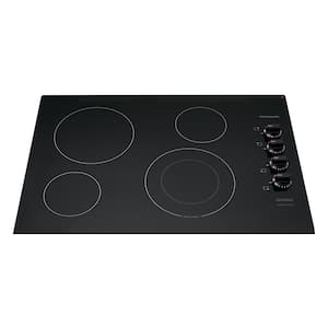 Frigidaire - 30" Built-In Electric 4 Burner Cooktop with Quick Boil and SpaceWise Element - Black