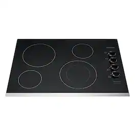 Frigidaire - 30" Built-In Electric 4 Burner Cooktop with Quick Boil and SpaceWise Element - Stainless Steel