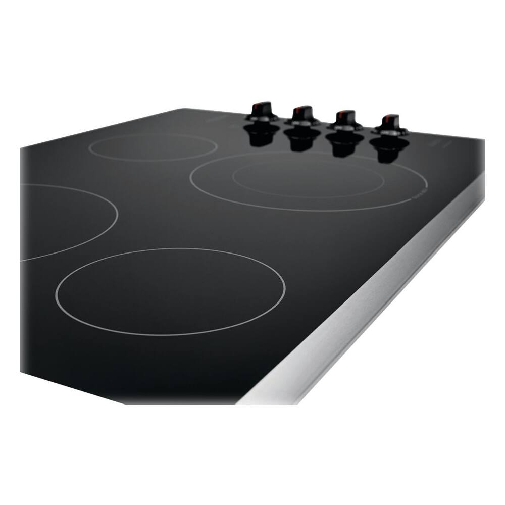 Alt View 16. Frigidaire - 30" Electric Cooktop - Black.