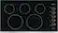 Alt View 16. Frigidaire - 36" Electric Cooktop - Black.