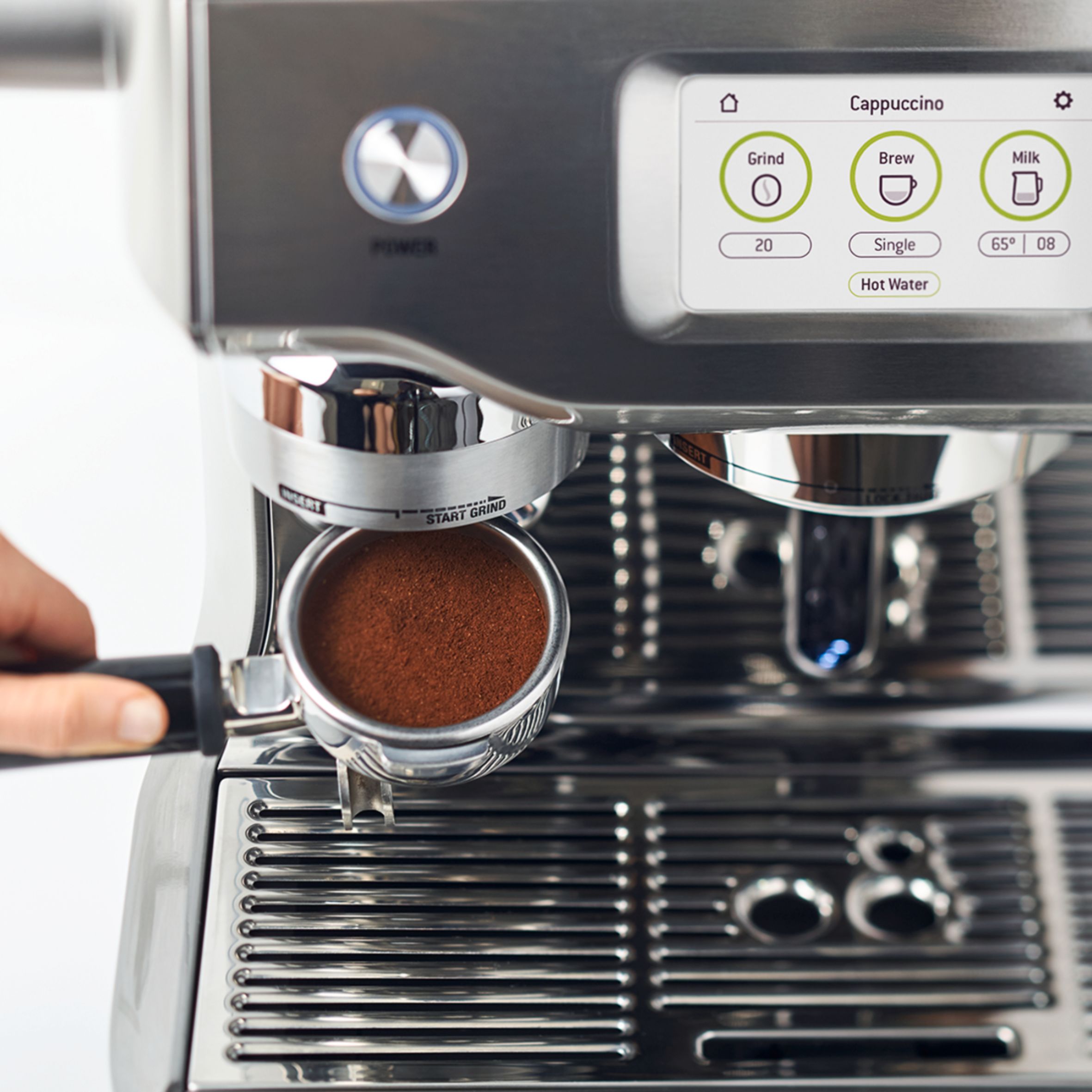Breville Barista Touch Impress Espresso Machine Brushed Stainless Steel  BES881BSS1BNA1 - Best Buy
