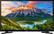 Front. Samsung - 43" Class 5 Series LED Full HD Smart Tizen TV - Glossy Black.