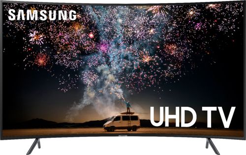 Rent to own Samsung - 55" Class 7 Series Curved LED 4K UHD Smart Tizen TV