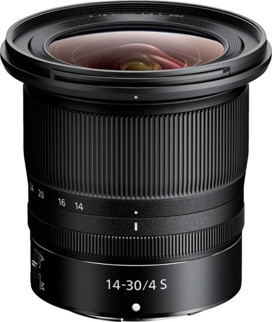Front Zoom. NIKKOR Z 14-30mm f/4.0 S Zoom Lens for Nikon Z Cameras - Black.