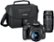 Front. Canon - EOS Rebel T7 DSLR Video Two Lens Kit with EF-S 18-55mm and EF 75-300mm Lenses.