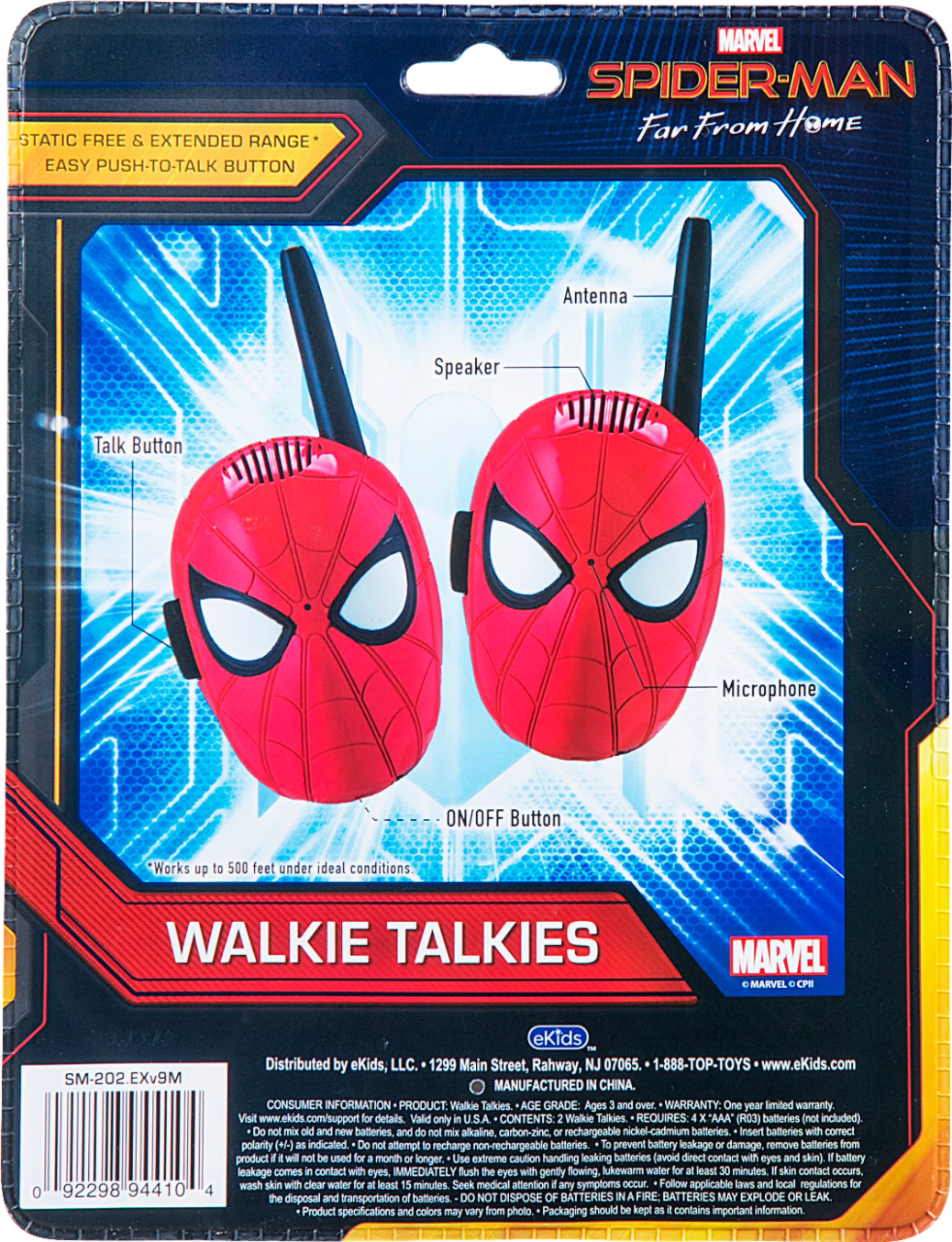 Best Buy: eKids Spider-Man Walkie Talkies
