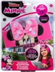 Front Zoom. eKids - Minnie Mouse Headband Headphones - White/Pink/Black.