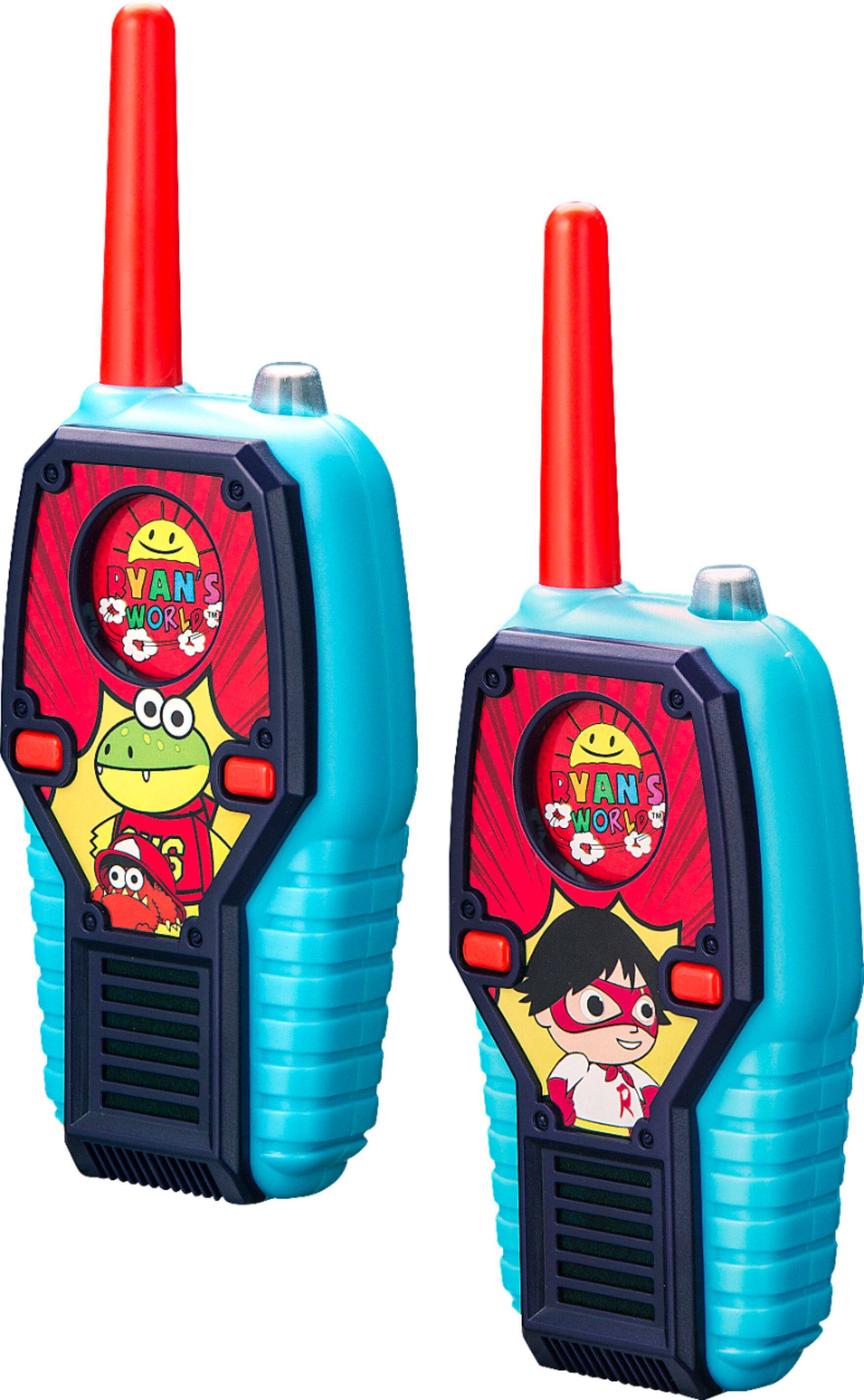 Best Buy: eKids Ryan's World 2-Way Radios (Pair) Red/Blue/Black RW-212.EEV8