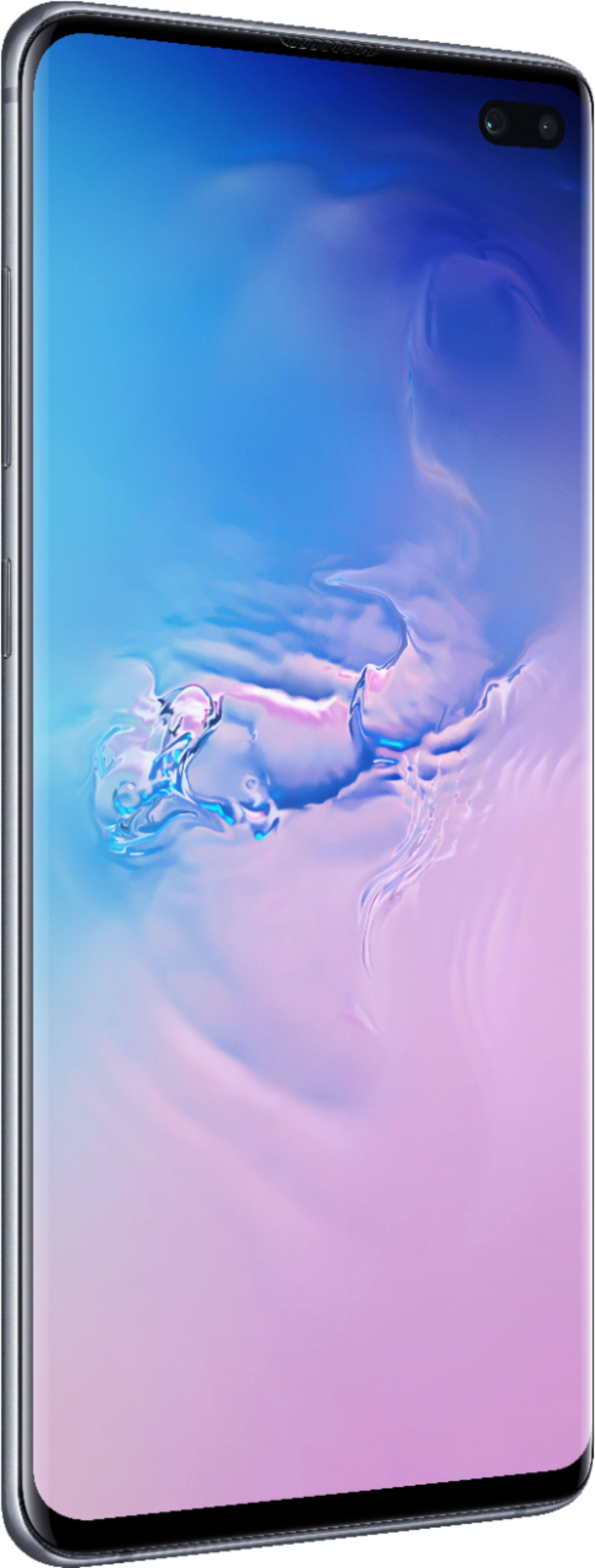 Angle. Samsung - Galaxy S10+ with 128GB Memory Cell Phone (Unlocked).