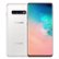 Alt View Zoom 11. Samsung - Galaxy S10+ with 1TB Memory Cell Phone (Unlocked) Ceramic - White.