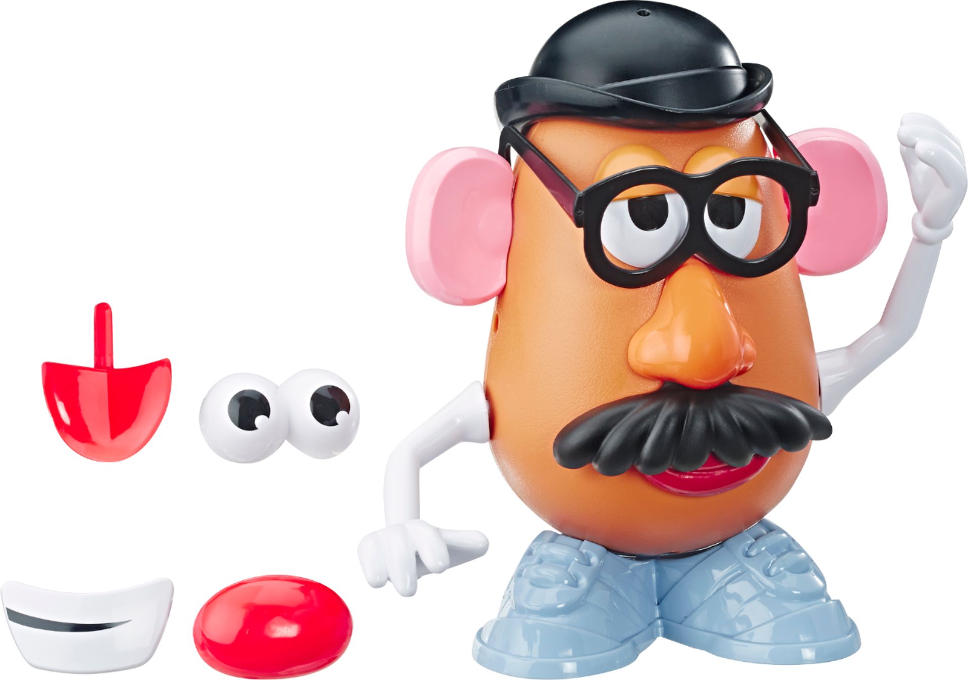 Playskool Mrs. Potato Head or Mr. Potato Head parts case, toys for children  from 2 years, (Random Color)