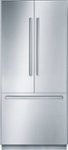 Front Zoom. Bosch - Benchmark Series 19.4 Cu. Ft. French Door Built-In Refrigerator - Stainless steel.