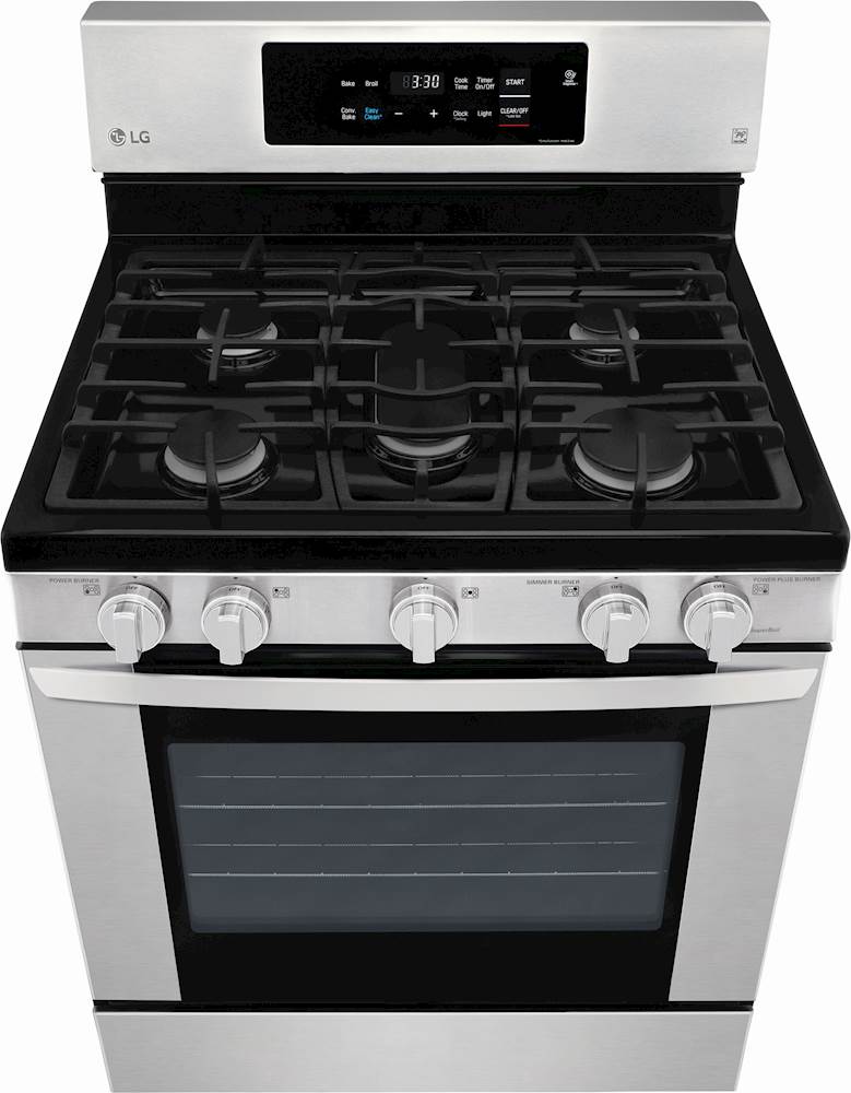 LG STUDIO 30 Built-In Gas Cooktop with 5 Burners and UltraHeat Stainless  Steel LSCG307ST - Best Buy