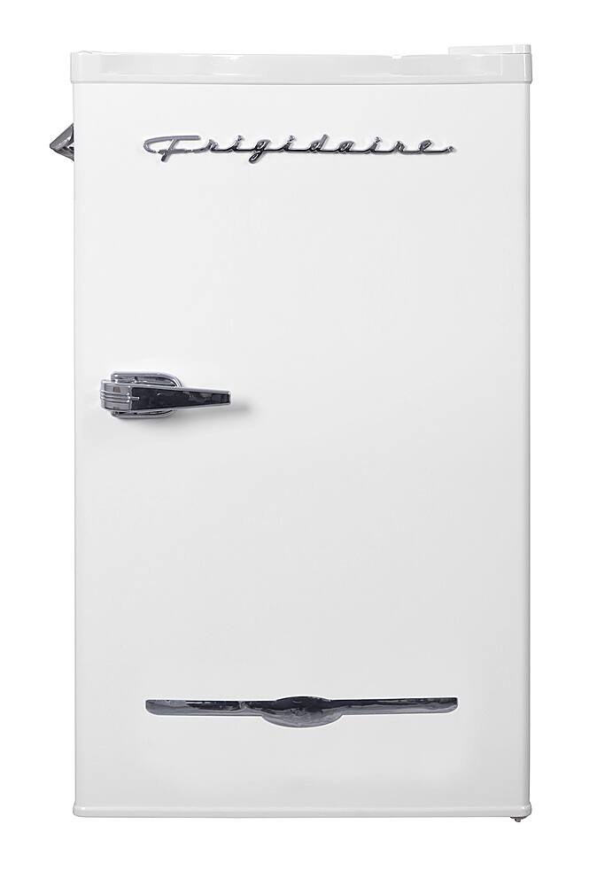 Front. Frigidaire - Retro 3.2 Cu. Ft. Mini Fridge - White.
