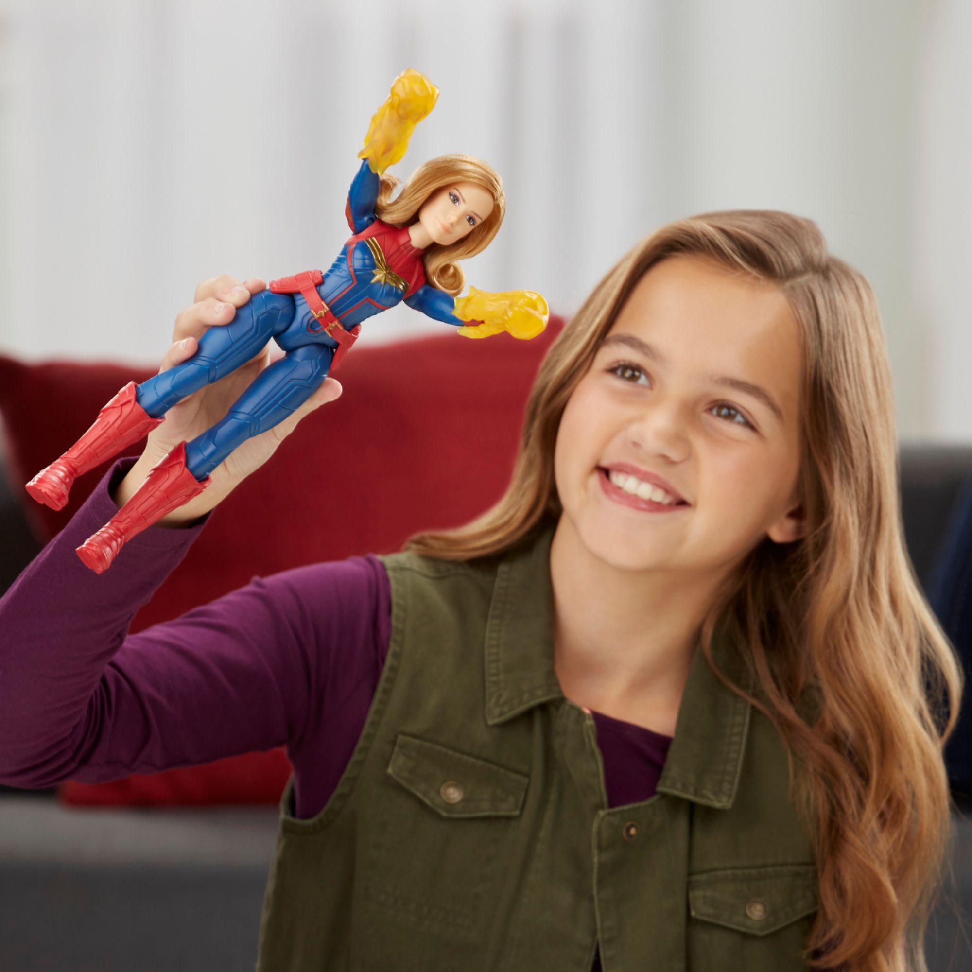Best Buy: Legends Series Cosmic Captain Marvel Super Hero Doll E4565