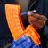 Alt View 17. Nerf - N-Strike Elite Rukkus ICS-8 Blaster - Blue/Orange.
