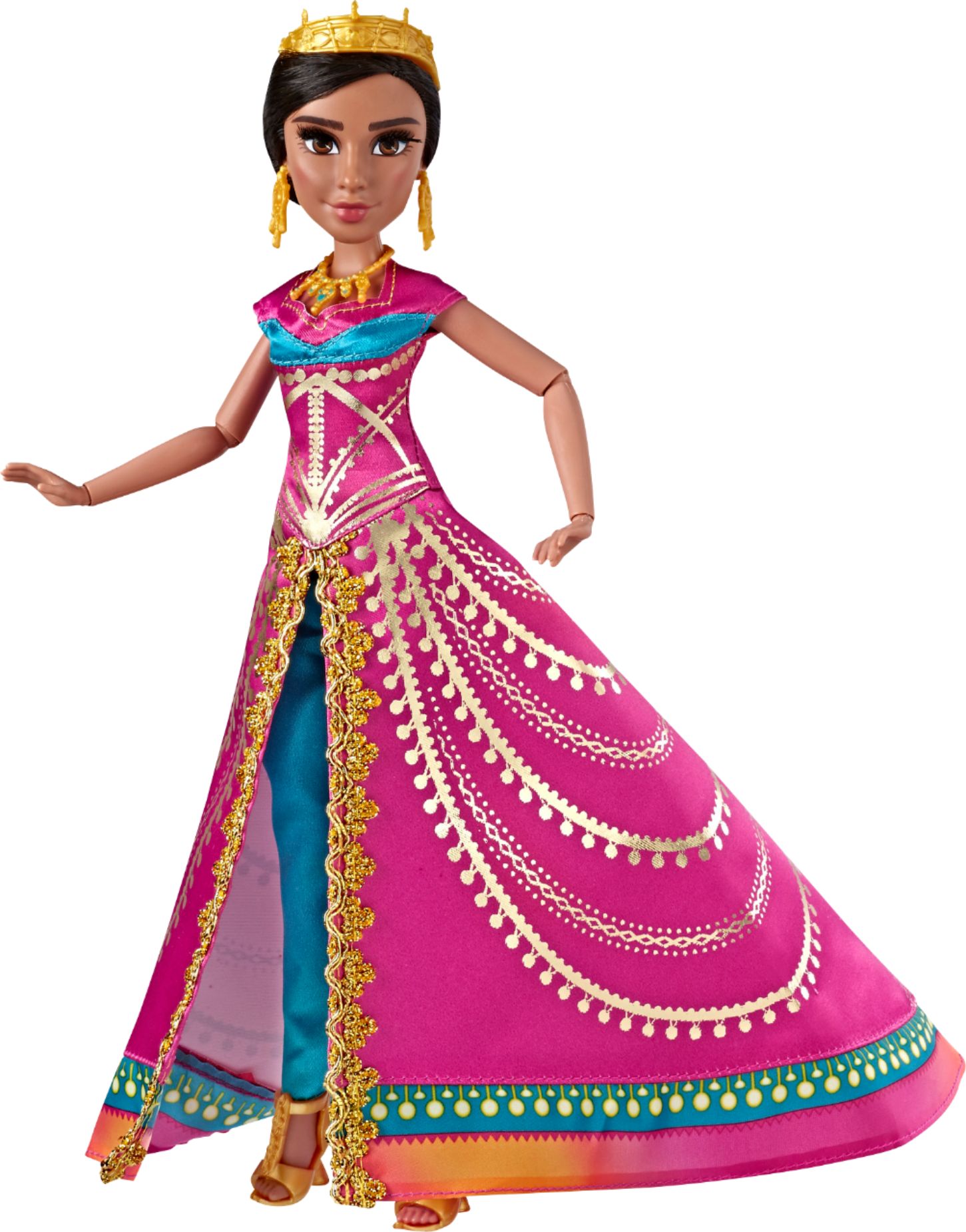 A Closer Look At Disney Aladdin Glamorous Jasmine Deluxe Fashion Doll ...