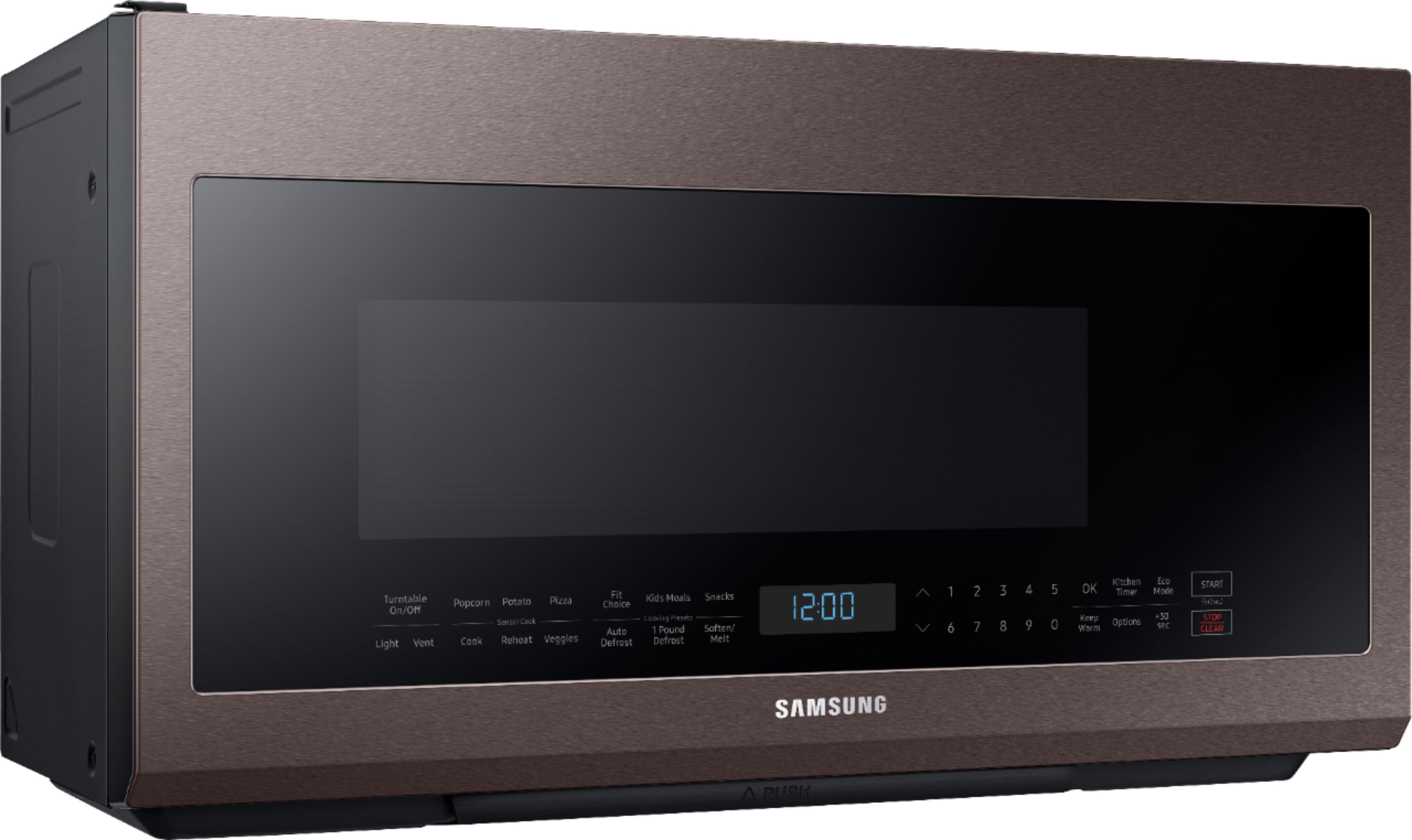 Samsung 2.1 Cu. Ft. Over-the-Range Microwave with Sensor Cook Tuscan stainless  steel ME21R706BAT - Best Buy