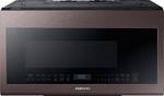Samsung - 2.1 Cu. Ft. Over-the-Range Microwave with Sensor Cooking - Tuscan Stainless Steel - Front_Standard