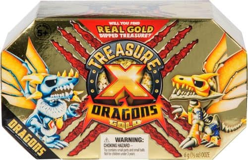 Treasure X - Quest for Dragons Gold Dragon Pack - Blind Box - Styles May Vary