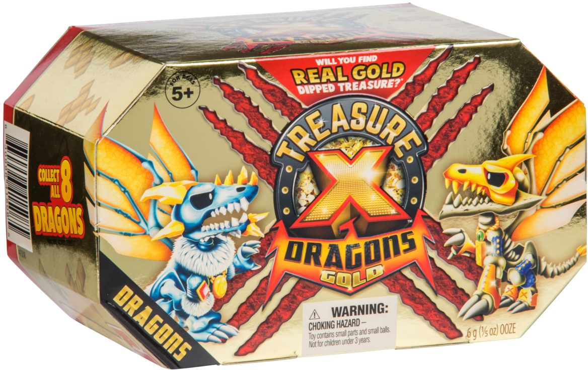 Treasure X Dragons Gold Minibeast NEW IN PACK SEALED Rip Dig And Ooze 