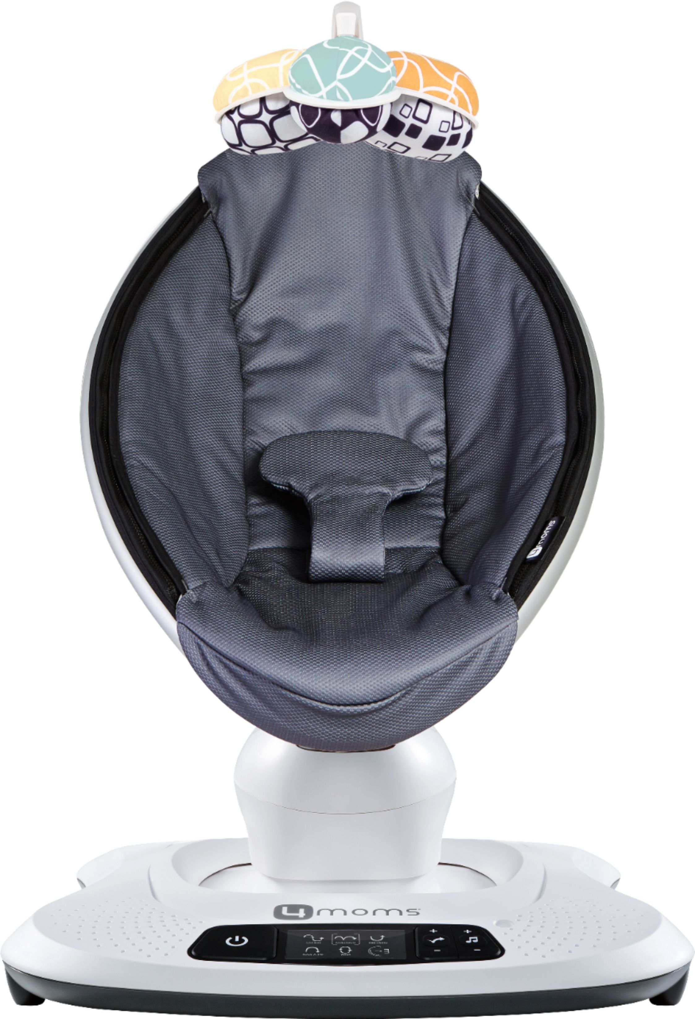4moms - mamaRoo®4 infant seat - Dark Gray Cool Mesh