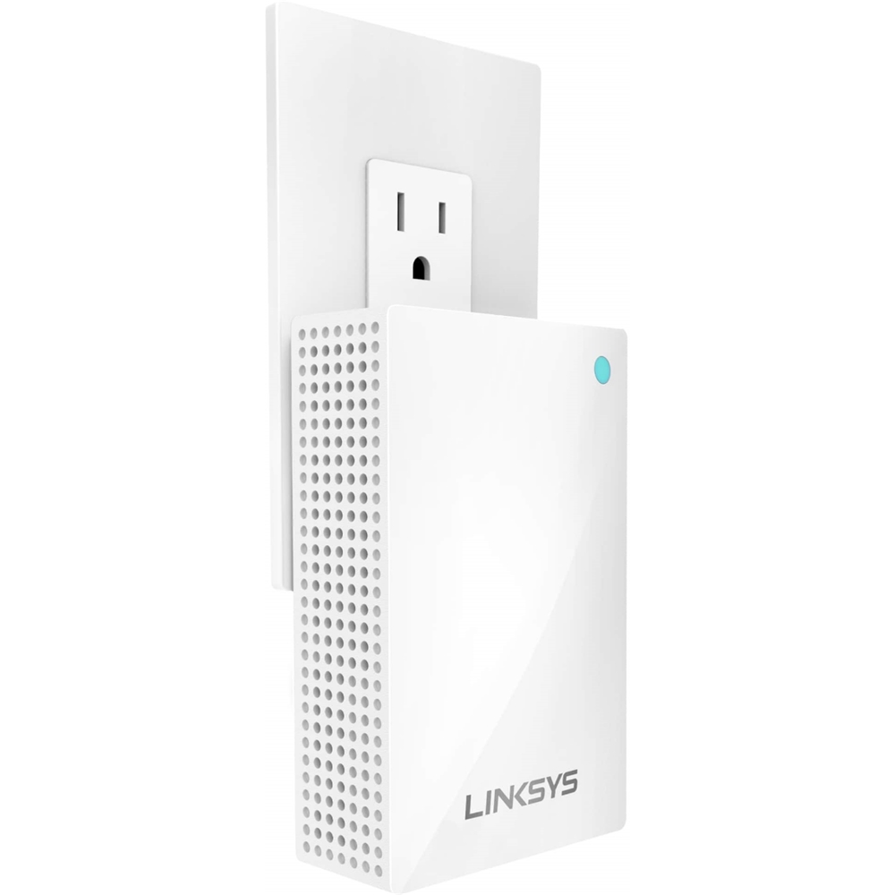 Best Buy: Linksys Velop Plug-In AC1300 Dual-Band Wi-Fi Mesh Extender  WHW0101P