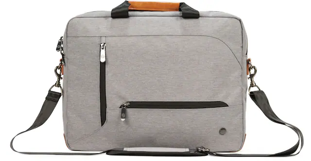 Front. PKG - Case for 16" Laptop - Light Gray.