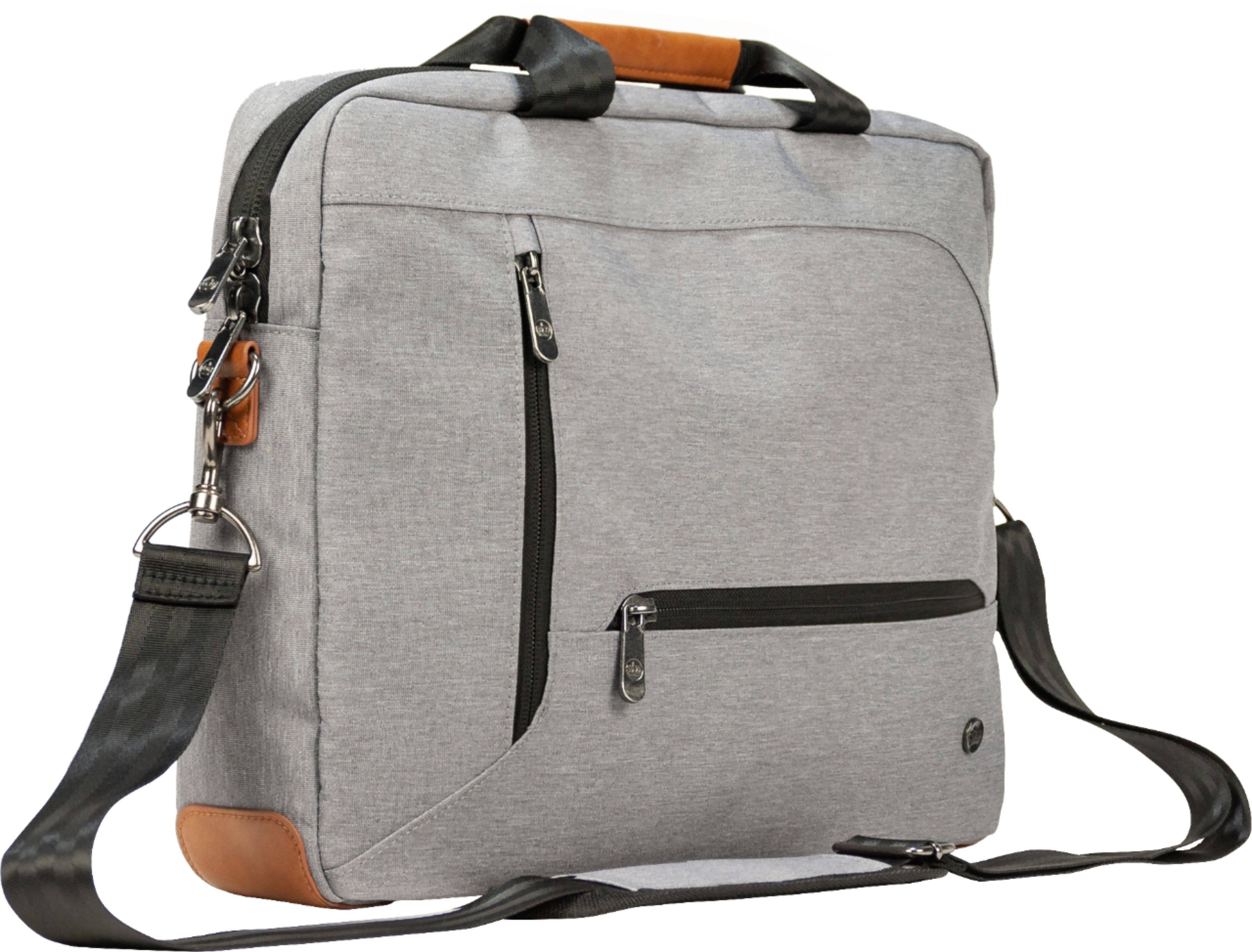 Alt View 1. PKG - Case for 16" Laptop - Light Gray.