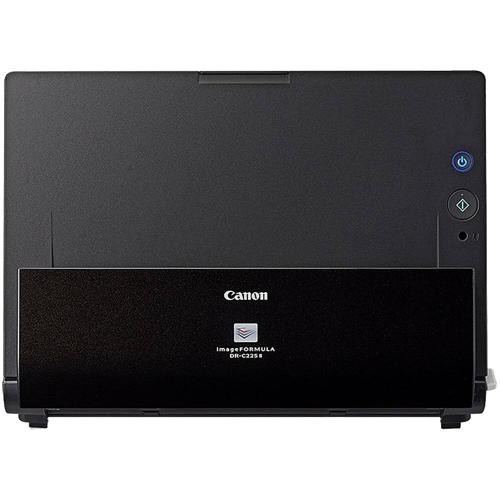 Front. Canon - Canon imageFORMULA DR-C225 II Office Document Scanner - Black.